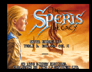Screenshot Thumbnail / Media File 1 for Speris Legacy, The (1995)(Team 17)(M4)[!]